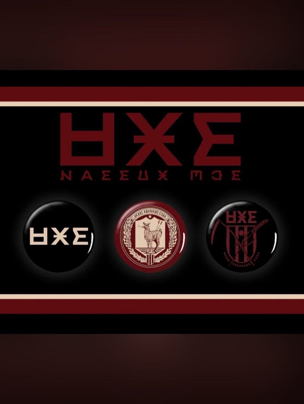 My Chemical Romance Draag National Team Button Pack